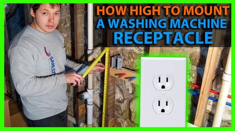 washing machine power outlet requirements